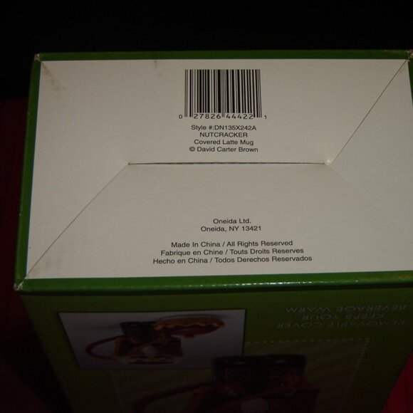 Hand Painted Oneida Beverage Buddies Latte mug NIB - Picture 6 of 6